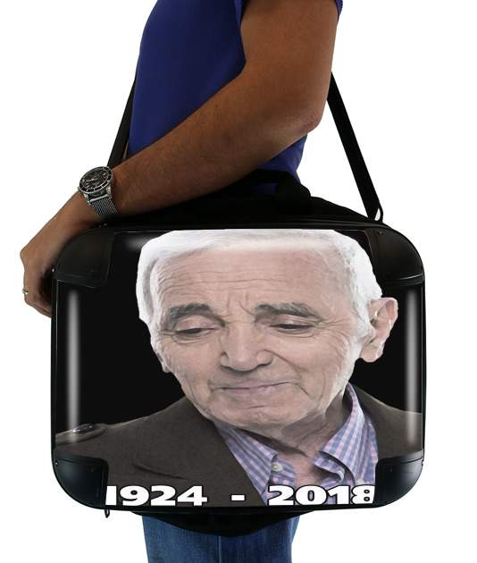  Aznavour Hommage Fan Tribute for Laptop briefcase 15" / Notebook / Tablet