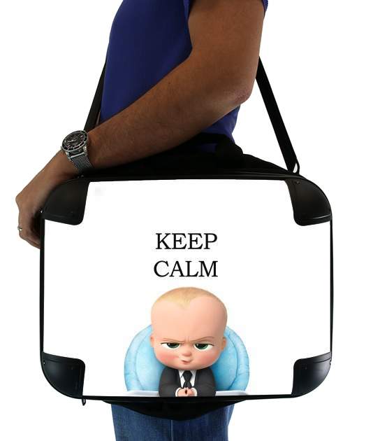  Baby Boss Keep CALM for Laptop briefcase 15" / Notebook / Tablet