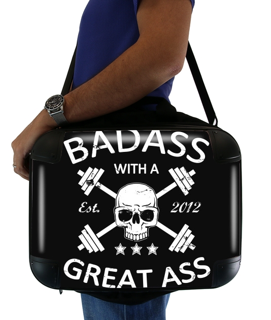 Badass with a great ass for Laptop briefcase 15" / Notebook / Tablet