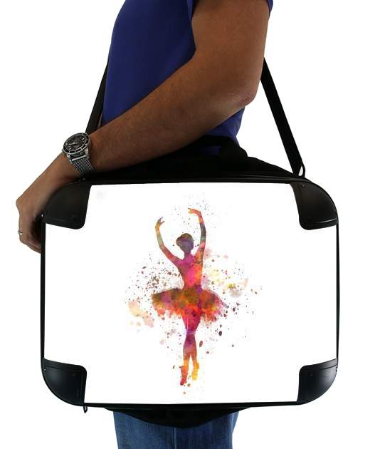  Ballerina Ballet Dancer for Laptop briefcase 15" / Notebook / Tablet