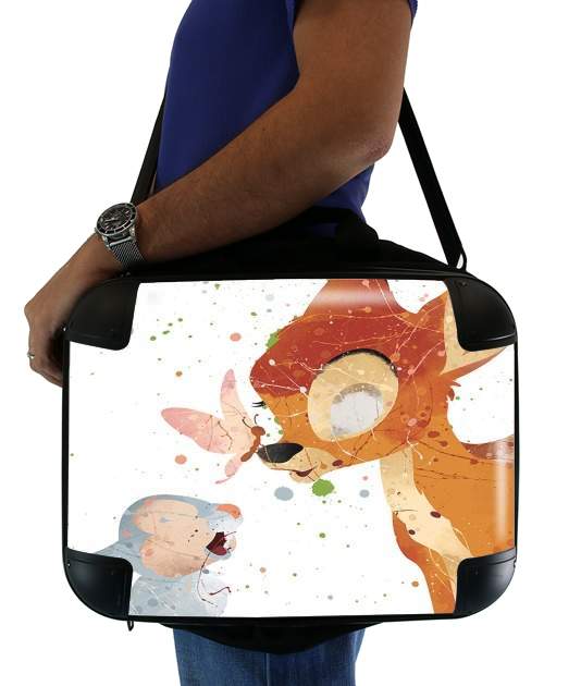 Bambi Art Print for Laptop briefcase 15" / Notebook / Tablet