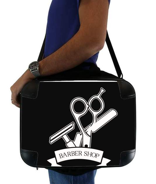  Barber Shop for Laptop briefcase 15" / Notebook / Tablet