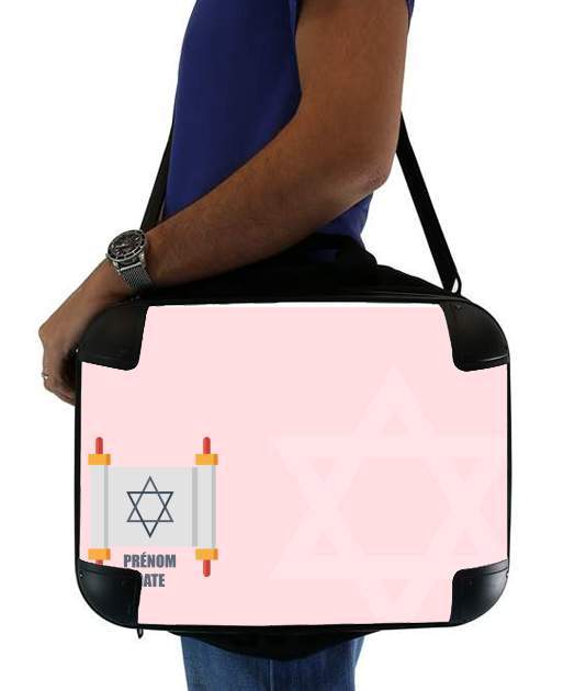  bath mitzvah girl gift for Laptop briefcase 15" / Notebook / Tablet