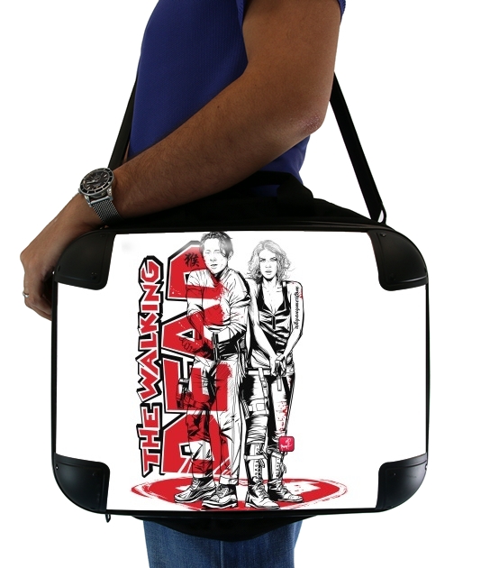  Be my Valentine TWD for Laptop briefcase 15" / Notebook / Tablet