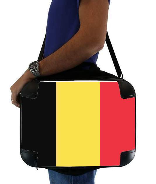  Belgium Flag for Laptop briefcase 15" / Notebook / Tablet