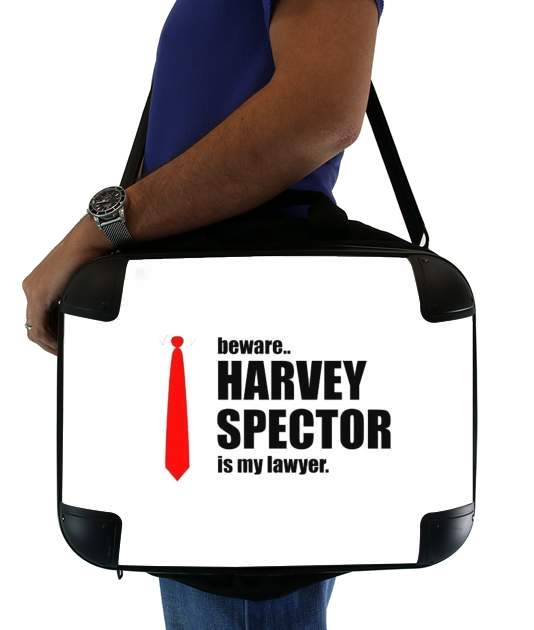  Beware Harvey Spector is my lawyer Suits for Laptop briefcase 15" / Notebook / Tablet
