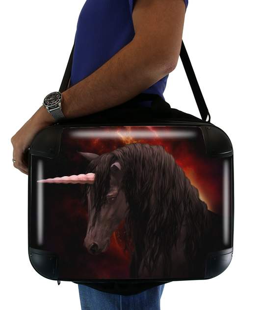  Black Unicorn for Laptop briefcase 15" / Notebook / Tablet