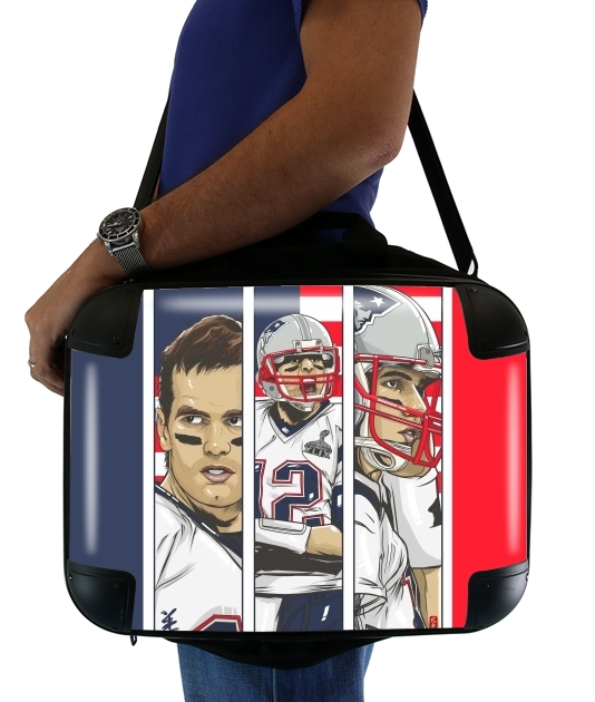  Brady Champion Super Bowl XLIX for Laptop briefcase 15" / Notebook / Tablet