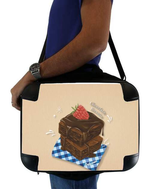 Brownie Chocolate for Laptop briefcase 15" / Notebook / Tablet