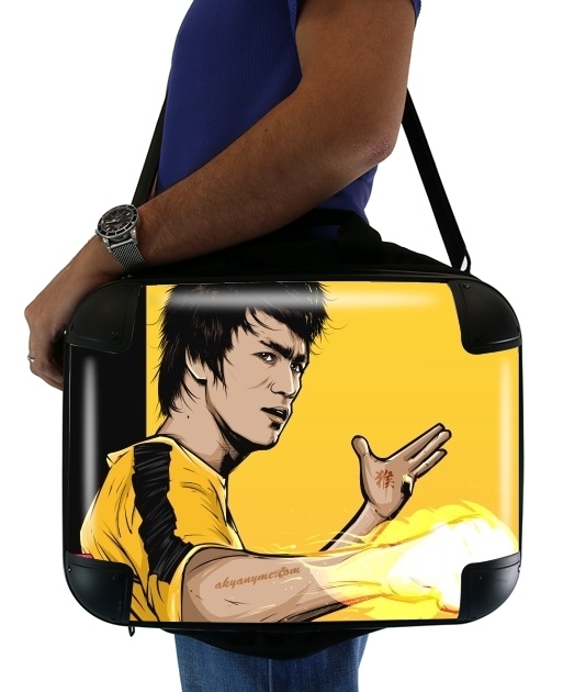  Bruce The Path of the Dragon for Laptop briefcase 15" / Notebook / Tablet