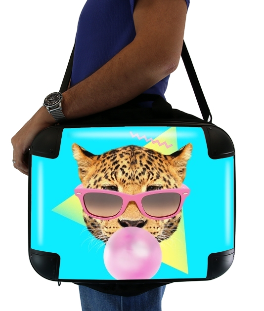  Bubble gum leo for Laptop briefcase 15" / Notebook / Tablet