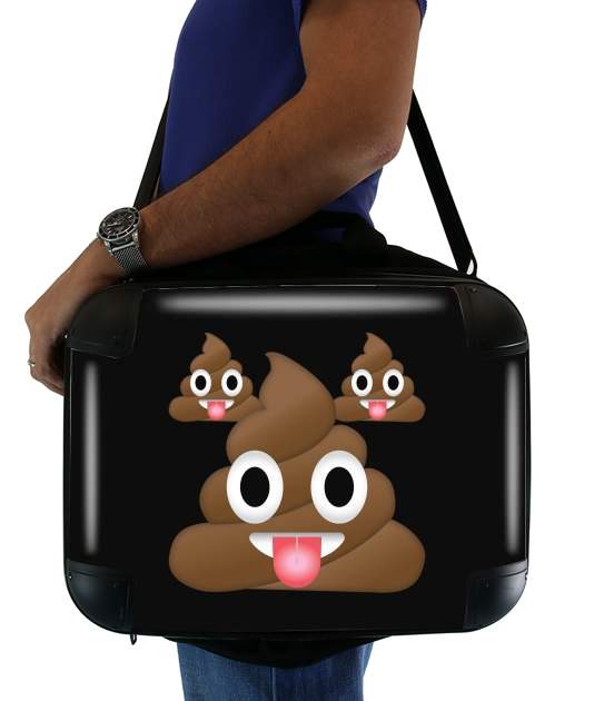  Caca Emoji for Laptop briefcase 15" / Notebook / Tablet