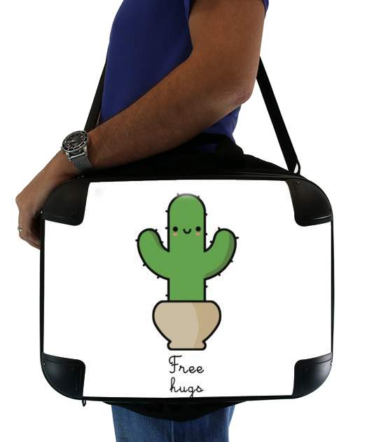  Cactus Free Hugs for Laptop briefcase 15" / Notebook / Tablet