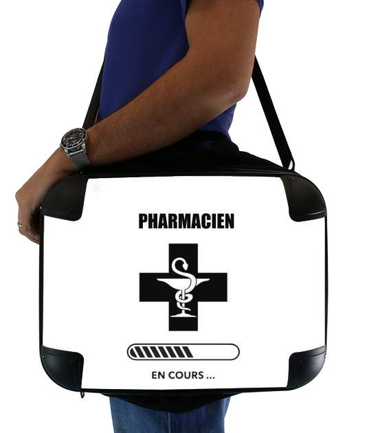  Cadeau etudiant Pharmacien en cours for Laptop briefcase 15" / Notebook / Tablet