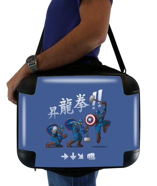  Captain America - Thor Hammer for Laptop briefcase 15" / Notebook / Tablet