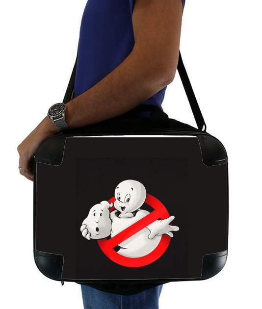  Casper x ghostbuster mashup for Laptop briefcase 15" / Notebook / Tablet