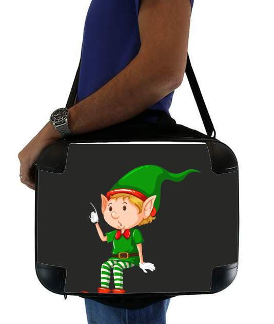 Christmas Elfe for Laptop briefcase 15" / Notebook / Tablet