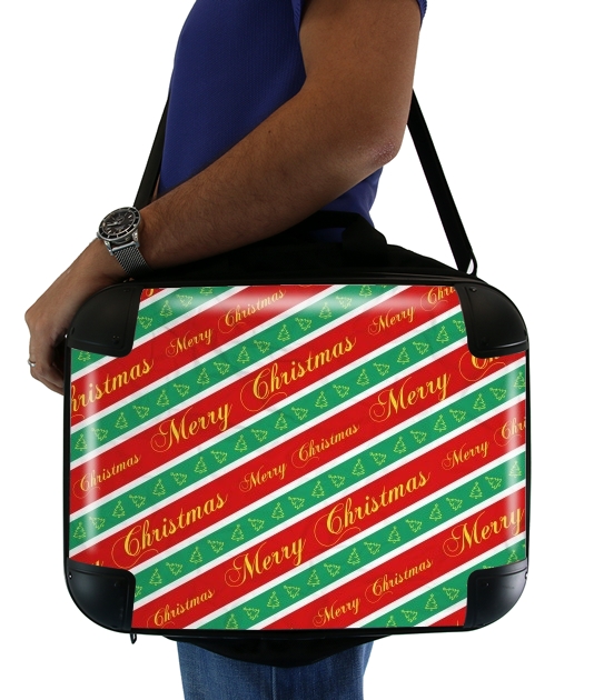  Christmas Wrapping Paper for Laptop briefcase 15" / Notebook / Tablet