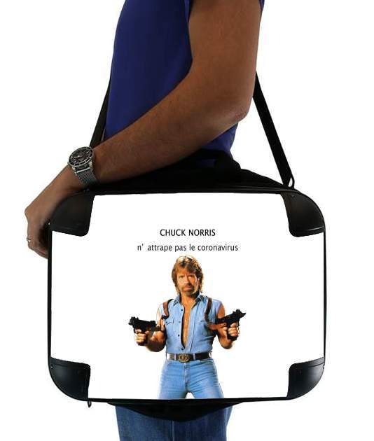  Chuck Norris Against Covid for Laptop briefcase 15" / Notebook / Tablet