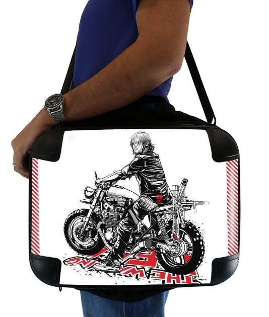  Daryl The Biker Dixon for Laptop briefcase 15" / Notebook / Tablet