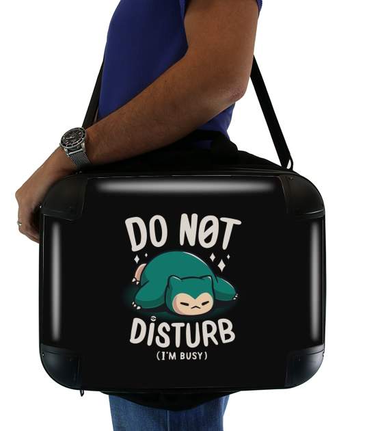  Do not disturb im busy for Laptop briefcase 15" / Notebook / Tablet