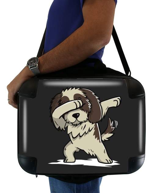  Dog Shih Tzu Dabbing for Laptop briefcase 15" / Notebook / Tablet
