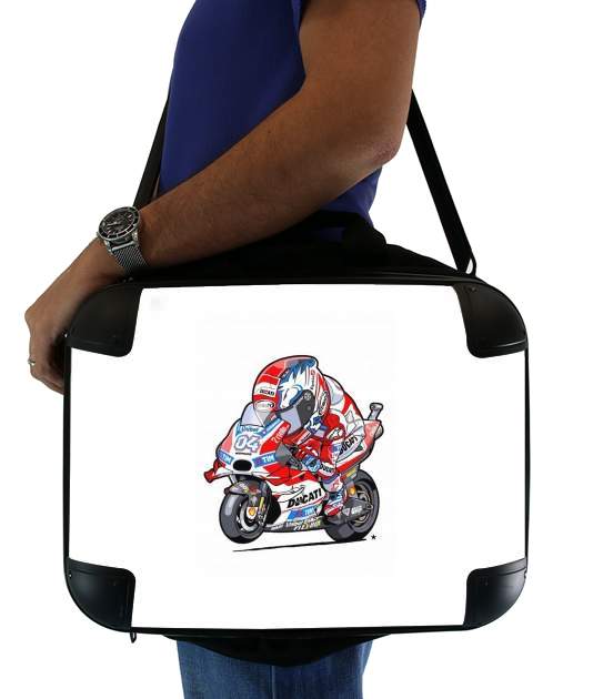  dovizioso moto gp for Laptop briefcase 15" / Notebook / Tablet