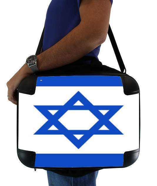  Flag Israel for Laptop briefcase 15" / Notebook / Tablet