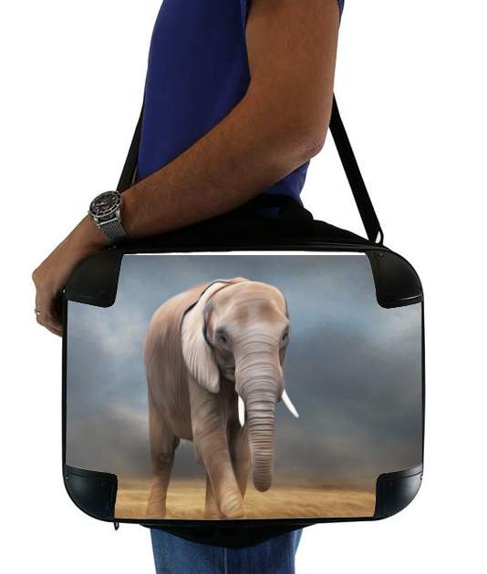  Elephant tour for Laptop briefcase 15" / Notebook / Tablet