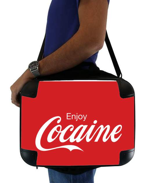  Enjoy Cocaine for Laptop briefcase 15" / Notebook / Tablet
