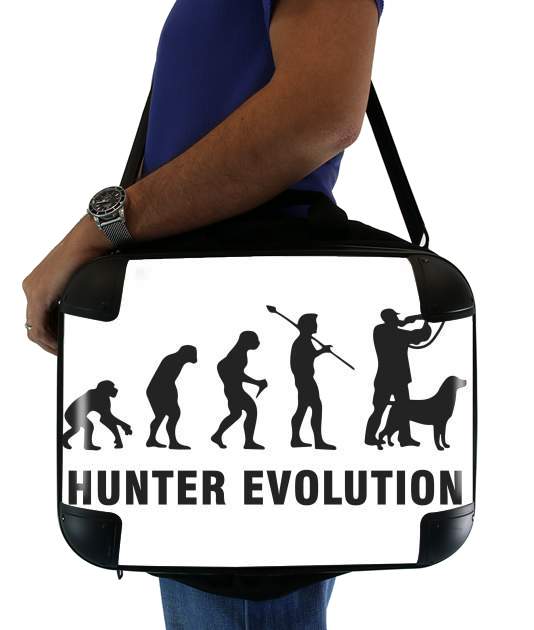  Evolution of the hunter for Laptop briefcase 15" / Notebook / Tablet