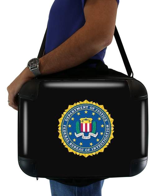  FBI Federal Bureau Of Investigation for Laptop briefcase 15" / Notebook / Tablet
