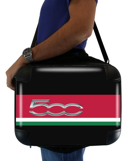  Fiat 500 Italia for Laptop briefcase 15" / Notebook / Tablet