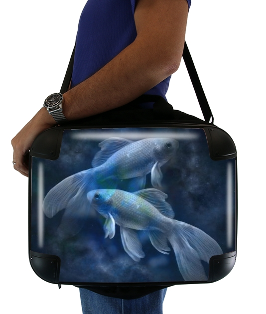  Fish Style for Laptop briefcase 15" / Notebook / Tablet