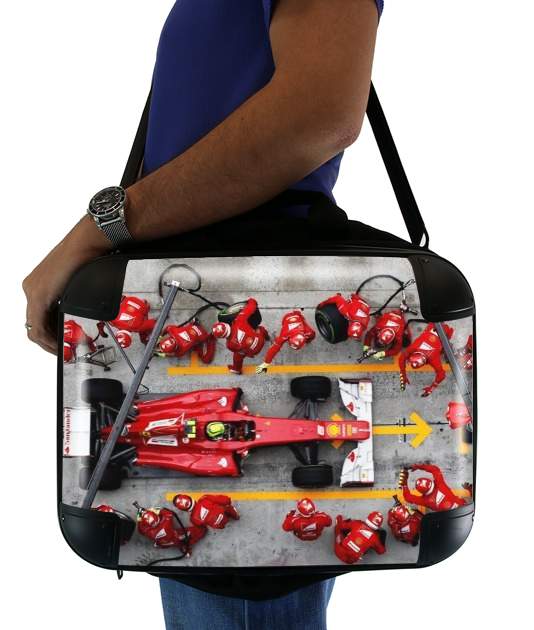  Formule 1 Pits Stand for Laptop briefcase 15" / Notebook / Tablet