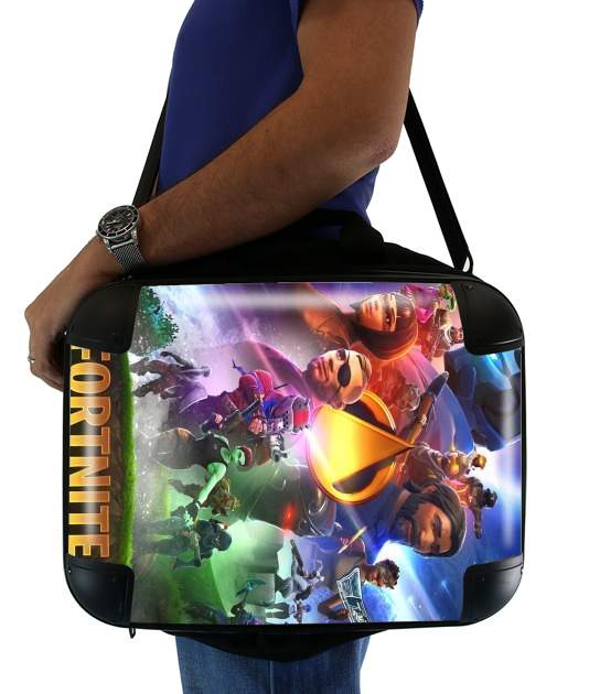  Fortnite Skin Omega Infinity War for Laptop briefcase 15" / Notebook / Tablet