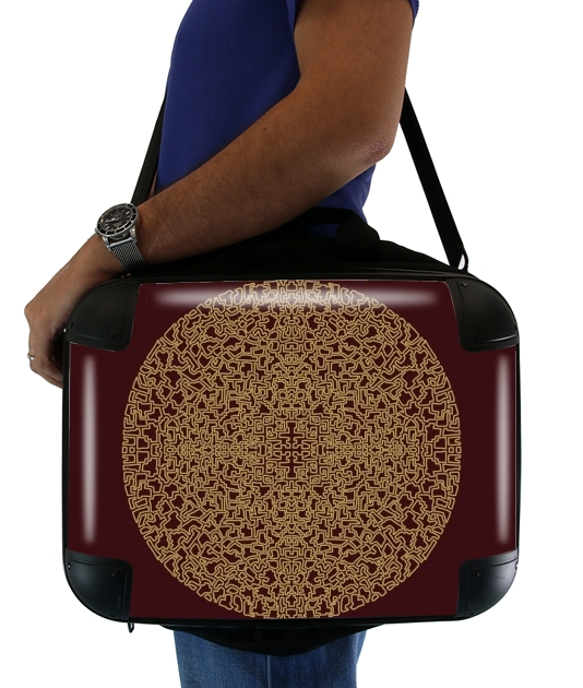  Mandala (Boho Moroccan) for Laptop briefcase 15" / Notebook / Tablet