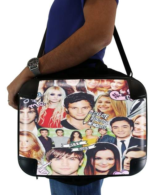 Gossip Girl Fan Collage for Laptop briefcase 15" / Notebook / Tablet