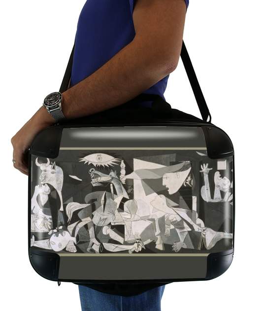Laptop briefcase 15" / Notebook / Tablet for Guernica