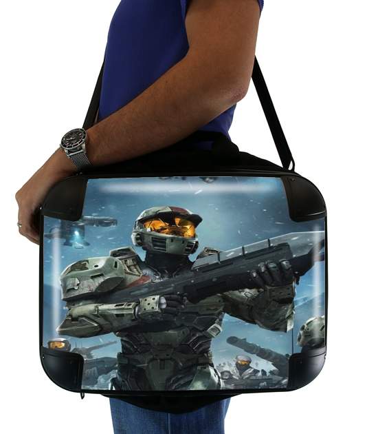  Halo War Game for Laptop briefcase 15" / Notebook / Tablet