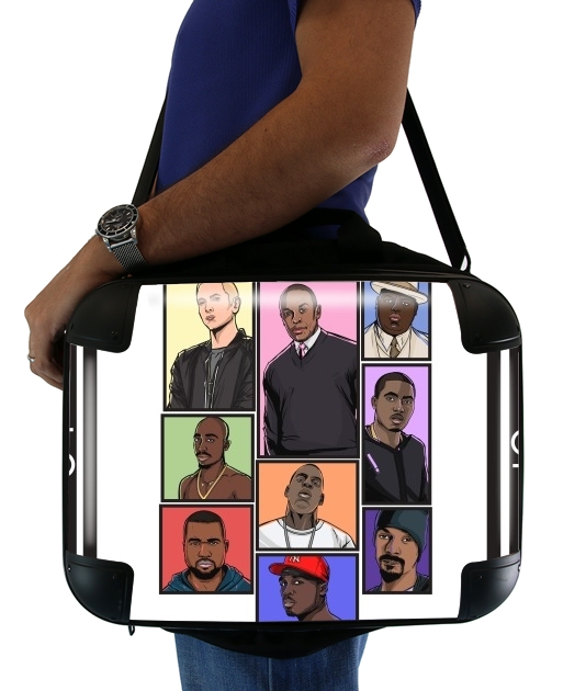  Hip Hop Legends for Laptop briefcase 15" / Notebook / Tablet