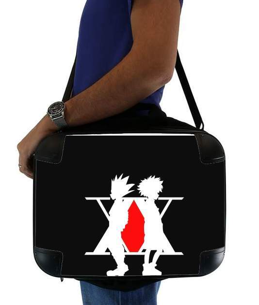  Hunter x Hunter Logo with Killua and Gon for Laptop briefcase 15" / Notebook / Tablet