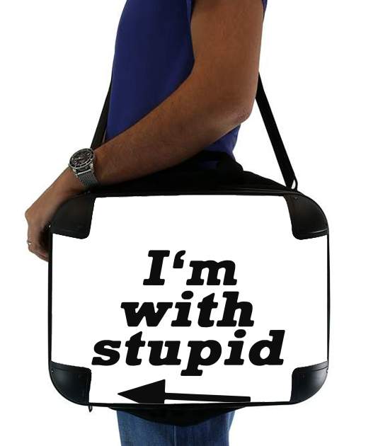  I am with Stupid South Park for Laptop briefcase 15" / Notebook / Tablet