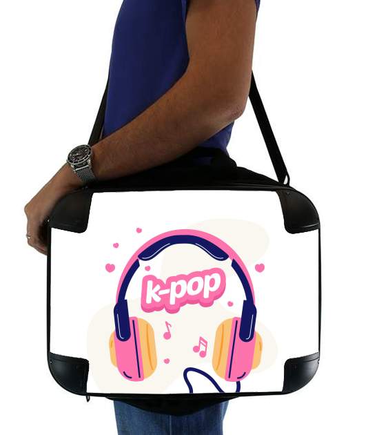 I Love Kpop Headphone for Laptop briefcase 15" / Notebook / Tablet