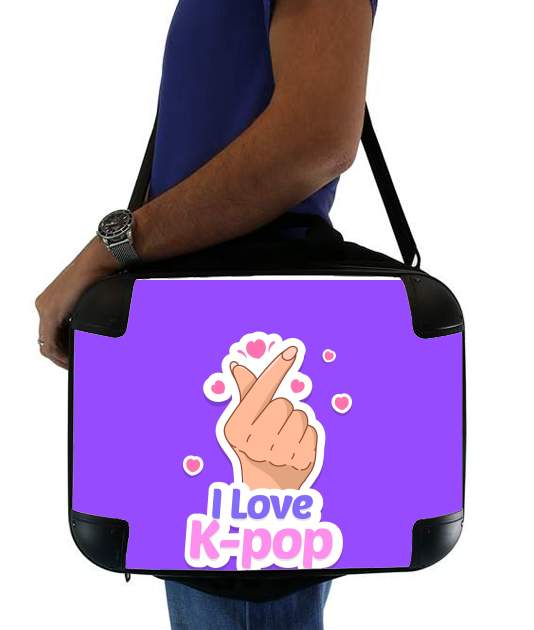  I love kpop for Laptop briefcase 15" / Notebook / Tablet