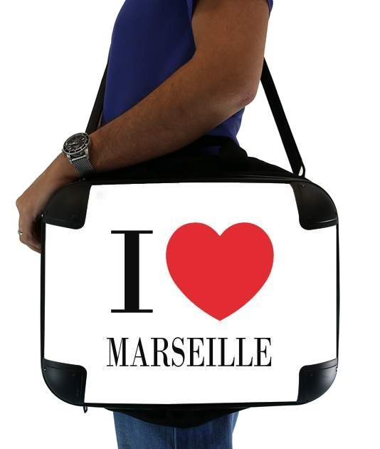  I love Marseille for Laptop briefcase 15" / Notebook / Tablet