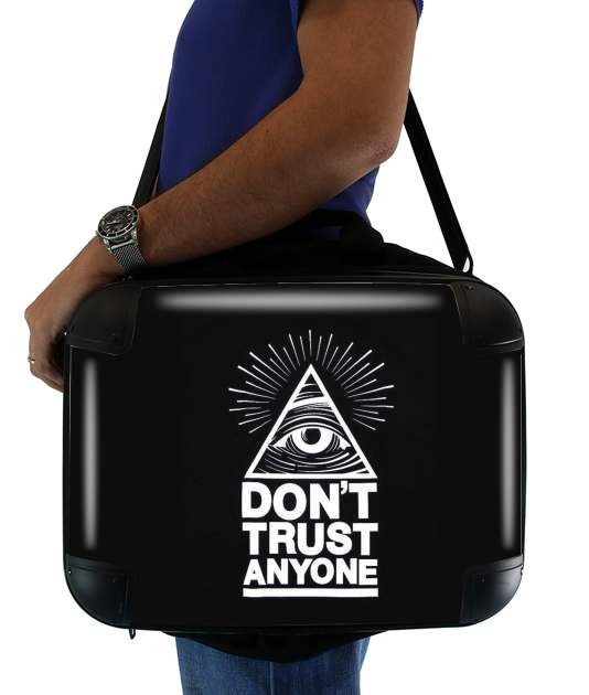  Illuminati Dont trust anyone for Laptop briefcase 15" / Notebook / Tablet