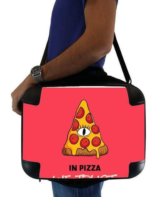  iN Pizza we Trust for Laptop briefcase 15" / Notebook / Tablet
