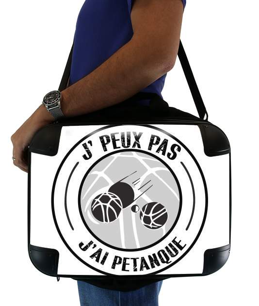  I can not I petanque for Laptop briefcase 15" / Notebook / Tablet