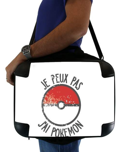  Je peux pas j ai Pokemon for Laptop briefcase 15" / Notebook / Tablet